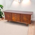 Vintage dressoir | wandkast hout  | sideboard | mid century, Met deur(en), 150 tot 200 cm, Vintage, Niet bekend