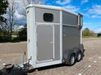 Ifor Williams HB403 zilver 1,5 paards, Dieren en Toebehoren, 1½-paards trailer, Zo goed als nieuw, Ophalen, Aluminium