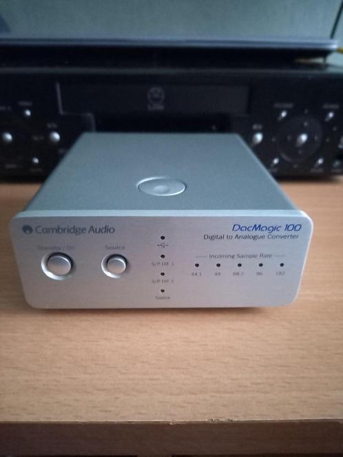 Cambridge Audio DAC Magic 100 D/A converter, Audio, Tv en Foto, Converters, Zo goed als nieuw, Ophalen of Verzenden