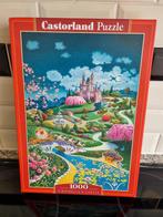 Legpuzzel Castorland Cinderella's castle 1000 stukjes € 7,00, Ophalen of Verzenden, 500 t/m 1500 stukjes, Zo goed als nieuw, Legpuzzel