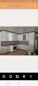Hoek Keuken, Huis en Inrichting, Keuken | Complete keukens, Ophalen, Wit, Hoekkeuken, Kunststof