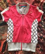 Vestje truitje shirt Ninni Vi rood wit grijs draagmaat 134, Ophalen, Gebruikt, Meisje, Ninni Vi