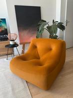Ligne roset Kali fauteuil koperfluweel, Ophalen of Verzenden, Zo goed als nieuw