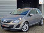 Opel Corsa 1.4-16V Cosmo STOELVERW|STUURVERW|AIRCO, Auto's, Opel, Voorwielaandrijving, Gebruikt, Zwart, Bruin