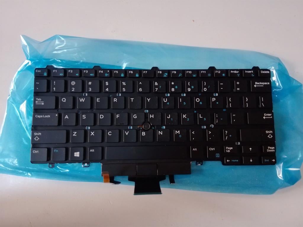 Dell Latitude E7450 E5450 Toetsenbord 4JPX1 / 04JPX1, Ophalen of Verzenden, Qwerty, Gebruikt, Dell