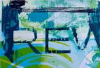 Zeefdruk Artcrew, Antiek en Kunst, Kunst | Litho's en Zeefdrukken, Verzenden