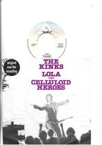THE KINKS SINGLE 7" LOLA WIT VINYL 1980, Cd's en Dvd's, Vinyl Singles, 7 inch, Single, Ophalen of Verzenden, Zo goed als nieuw