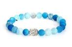 SALE: Boeddha armband van turquoise agaat, Info.adorabeads@gmail.com, Overige materialen, Want 18 Hoogvliet, Adorabeads