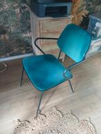 Leuke Groene Fluwelen Stoel, Huis en Inrichting, Stoelen, Ophalen