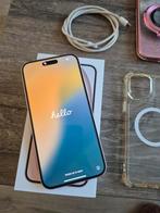 Iphone 15 Plus 128GB Krasvrij + 13 Hoesjes!, 128 GB, Zwart, Ophalen of Verzenden, Zo goed als nieuw