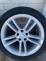19 inch Tesla Velgen met Winterbanden Runflat, Auto-onderdelen, Banden en Velgen, 19 inch, Banden en Velgen, Personenwagen, Gebruikt