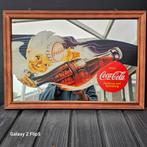 Coca-Cola Spiegel - Nostalgisch & Goed!, Huis en Inrichting, Woonaccessoires | Spiegels, Minder dan 50 cm, Gebruikt, Ophalen of Verzenden