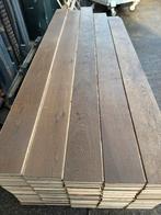 Eiken vloer 41 m2 multivloer 15,5 cm breed 1,8cm dik top 8mm, Ophalen, Gebruikt, Onbekend, Vloerdelen of -planken