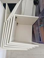IKEA Kallax kastdeuren - wit (set), Huis en Inrichting, Ophalen, Minder dan 50 cm, Gebruikt, Minder dan 100 cm
