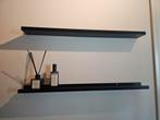 2x zwarte Wandplanken 80 x 10 cm, Ophalen, Zo goed als nieuw