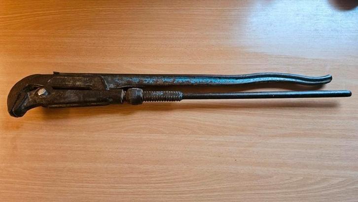 Antieke Grote Pijpsleutel van Gedore.zweedse tang,moordenaar, Antiek en Kunst, Antiek | Gereedschap en Instrumenten, Ophalen of Verzenden