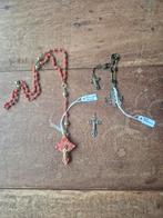 Drie kruizen /rozenkrans ketting, Ophalen of Verzenden, Goud