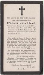 Pastoor Petrus van Houten 1848 Heteren + 1924 Duiven, 75 jr, Verzenden, Zo goed als nieuw