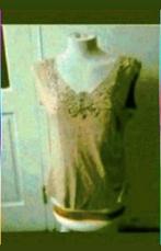 Beige top, Beige, Maat 42/44 (L), Ophalen of Verzenden, Zo goed als nieuw
