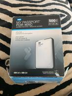 WD My Passport for Mac 500GB western digital, Computers en Software, Harde schijven, Gebruikt, HDD, Ophalen of Verzenden, Laptop