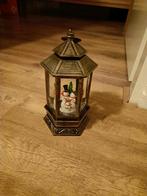 Kerstdecoratie lantaarn met verlichting, Huis en Inrichting, Ophalen, Zo goed als nieuw