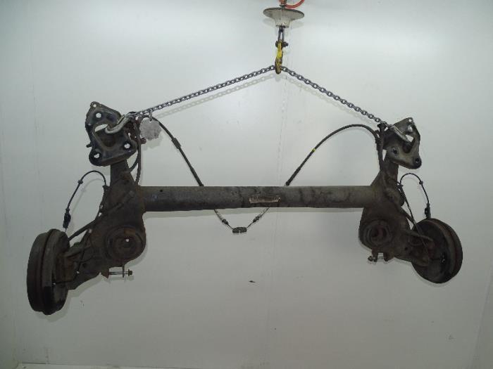 Achteras voorwielaandrijving van een Opel Corsa, Auto-onderdelen, Remmen en Aandrijving, Opel, Gebruikt, 3 maanden garantie, Ophalen of Verzenden