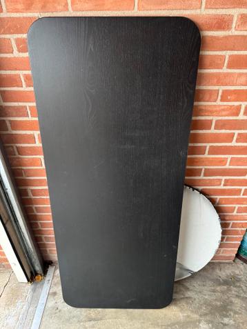 Ikea Bekant Tafelblad - Zwart - afbeelding 1