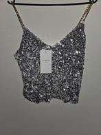 Glitter top, Kleding | Dames, Zwart, Maat 42/44 (L), Ophalen of Verzenden, Zo goed als nieuw