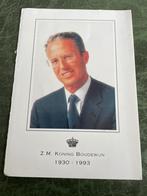 Z.M Koning Boudewijn 1930-1994, Verzamelen, Ophalen of Verzenden