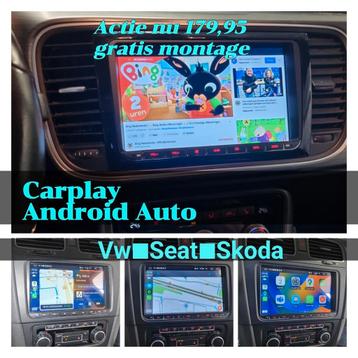 vwSKODASEAT CARPLAY ANDROID AUTO USB BLUETOOTH 