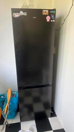 Chiq FBM260L koel-vriescombinatie 260 liter donker RVS, Ophalen, Gebruikt, 200 liter of meer, 60 cm of meer