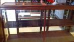 KLASSIEKE TOONBANK VITRINE KAST DRESSOIR ZELDZAAM EXEMPLAAR!, Met deur(en), 100 tot 150 cm, Teakhout, Ophalen of Verzenden