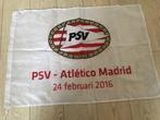 Vlag psv - atletico madrid 24 februari 2016, Ophalen of Verzenden, Gebruikt, PSV