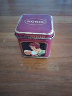 Honig heel klein vintage retro blikje 4x 4 cm, Ophalen of Verzenden, Gebruikt, Overige, Overige merken
