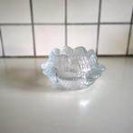 Scandinavisch waxinelichtje  lotus, Antiek en Kunst, Antiek | Glas en Kristal, Ophalen of Verzenden