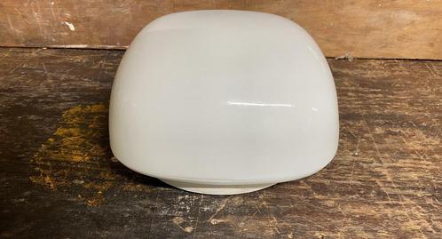 Oude Vintage Plafondlamp - retro lamp design landelijk, Huis en Inrichting, Lampen | Plafondlampen, Zo goed als nieuw, Glas, Metaal