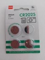 Baterijen lithium CR2025, Audio, Tv en Foto, Accu's en Batterijen, Ophalen of Verzenden, Nieuw