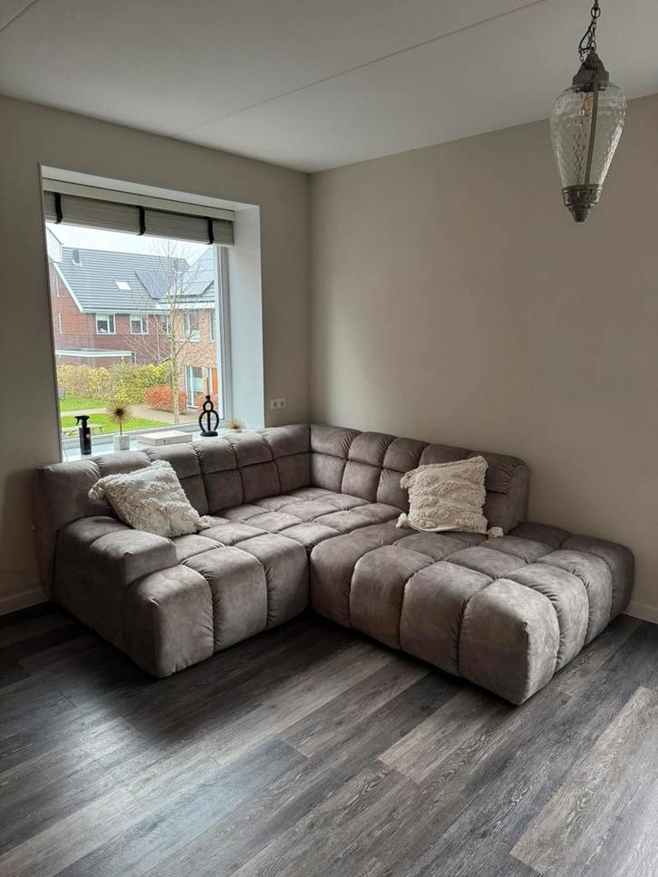 Trentino bank Zitmaxx Wonen, Huis en Inrichting, Banken | Complete zithoeken, Zo goed als nieuw, Stof, Ophalen