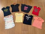 Superleuke set T-shirts Vingino Benetton maat 104 110 116, Gebruikt, Meisje, Ophalen of Verzenden, Vingino