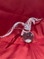 Steuben Eagle on Globe - James Houston - Glas Sculptuur, Antiek en Kunst, Antiek | Glas en Kristal, Ophalen of Verzenden