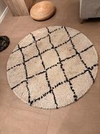 Rond geruit vloerkleed Mint Allure Hash, Ophalen, Gebruikt, Wit, 150 tot 200 cm