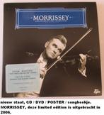 MORRISSEY, splinternieuw CD & DVD set, songboek/poster, Ophalen of Verzenden, Nieuw in verpakking, Overige soorten