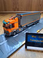 Lego City MOC Trekker met Koeltrailer, Ophalen of Verzenden, Zo goed als nieuw, Complete set, Lego