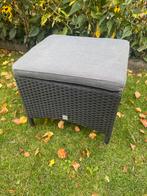 Voetenbank met Kussen, Ophalen of Verzenden, Zo goed als nieuw, Wicker