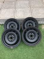 Stalen velgen - 15 inch - Set van 4, Auto diversen, Wieldoppen, Ophalen, Gebruikt