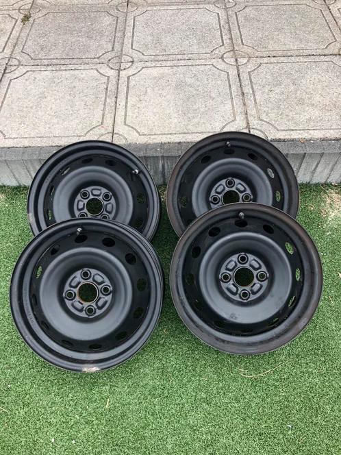 Stalen velgen - 15 inch - Set van 4, Auto diversen, Wieldoppen, Gebruikt, Ophalen