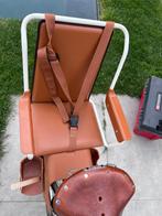 Retro Fietsstoeltje - Italiaans Design, Achterzitje, 9 t/m 18 kg, Ophalen of Verzenden, Gebruikt