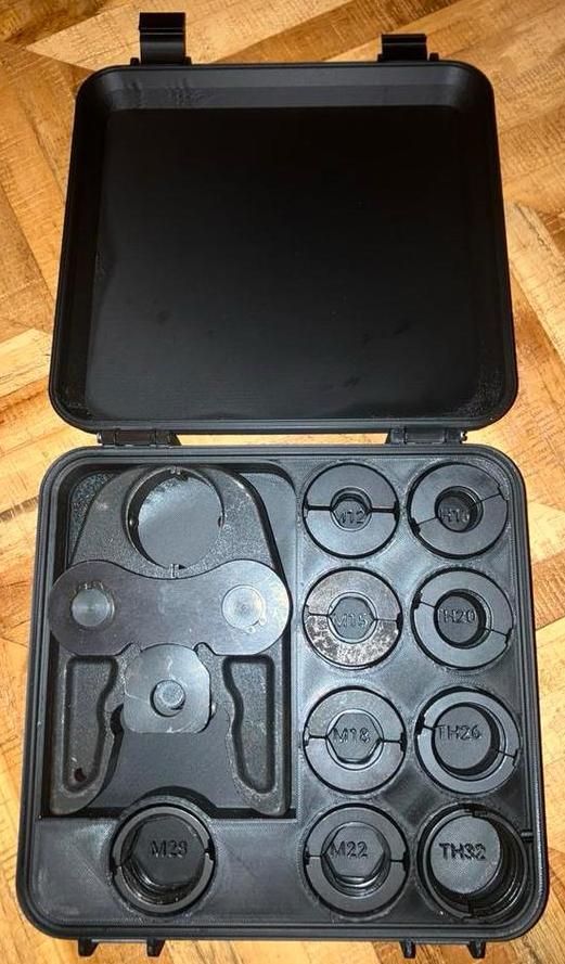 Persbek Uponor Viega Mapress Bonfix Geberit Henco TH + M, Doe-het-zelf en Verbouw, Gereedschap | Handgereedschap, Nieuw, Ophalen of Verzenden