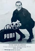 Peter van de Merwe - N.A.C. - Spelerskaart - Puma, Ophalen of Verzenden, Zo goed als nieuw, NAC Breda, Spelerskaart