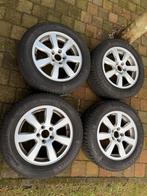 Set Volvo Oden V70 16 inch velgen + Continental winterbanden, Auto-onderdelen, Banden en Velgen, Ophalen, 16 inch, Winterbanden